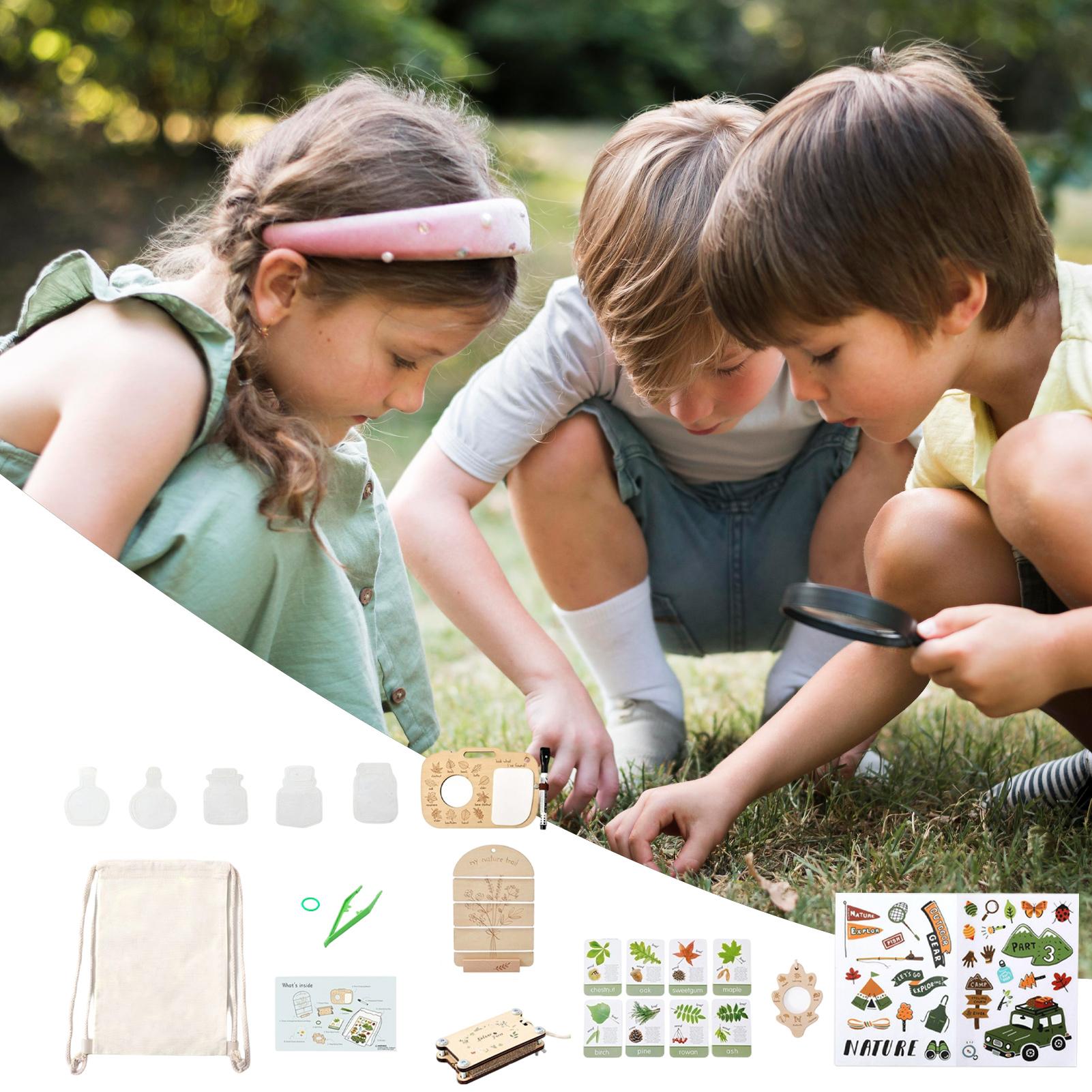 Outdoor Adventure Activities For Kids - 어린이 자연 키트 식물 관찰 놀이