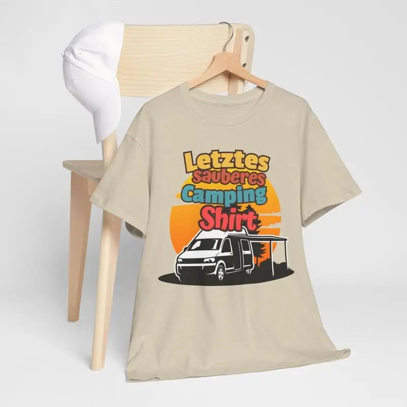 Outdoor Adventure Ideas - 라스트 클린 캠핑 티셔츠는 야외 모험