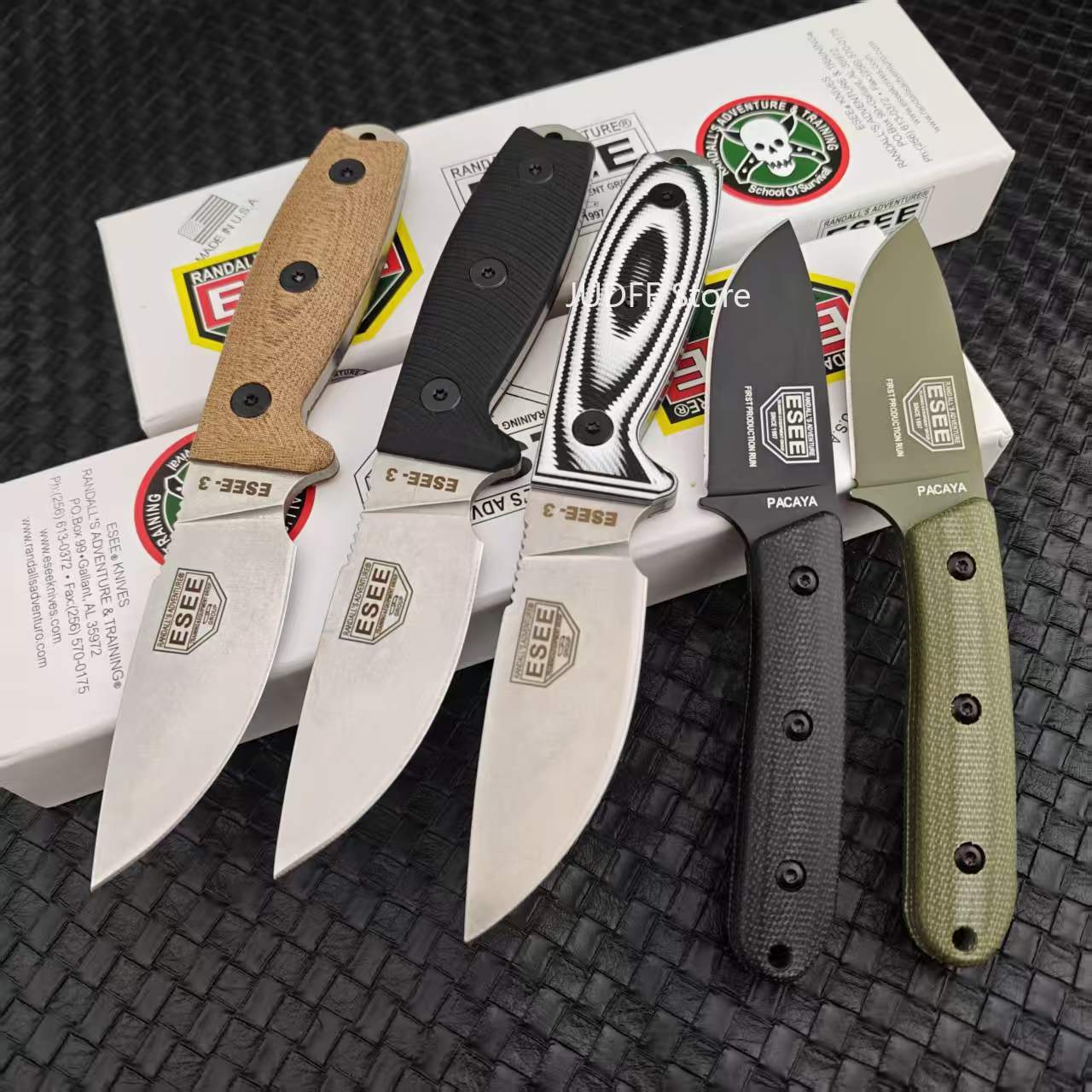 Outdoor Adventure Series - ESEE 시리즈 야외용 고경도 다기능 직선