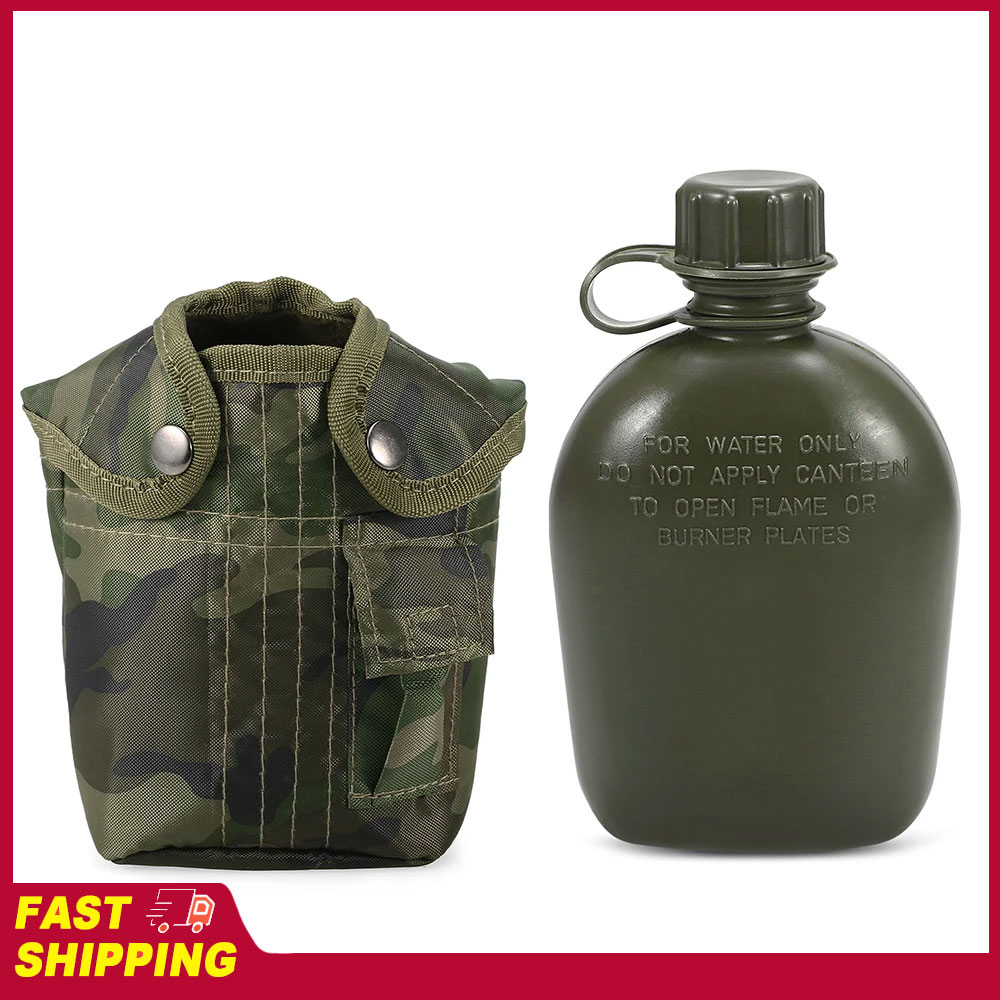 Outdoor Adventure Backpack - 캠핑 하이킹 배낭여행 생존 물병 주전자