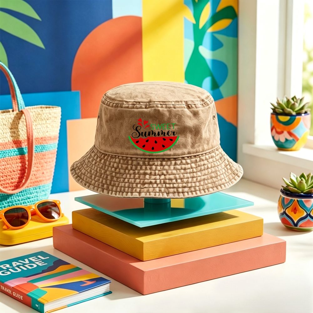 1개입 스윗 썸머 트로피컬 프린트 빈티지 워싱 유니섹스 - Outdoor Adventure Festival 리뷰 및 가격