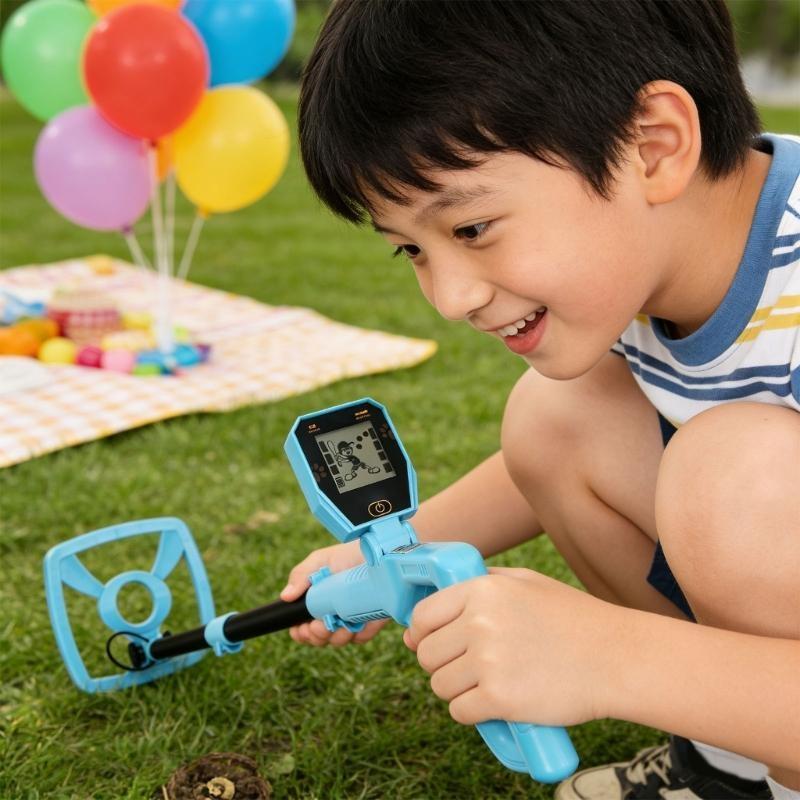 안전 감지 도구 어린이 어린이 금속 탐지기 둥근 가장자 - Outdoor Adventure Activities For Kids 리뷰 및 가격