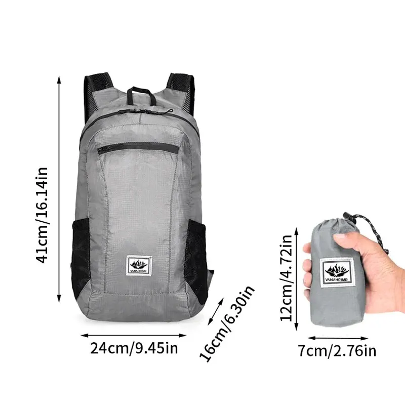초경량 접이식 백팩 - 방수, 내구성 및 편안함 - 하 - Outdoor Adventure Backpack 리뷰 및 가격
