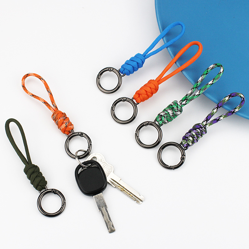 남성 여성을위한 크리 에이 티브 Paracord 짠 키 - Outdoor Adventure Backpack 리뷰 및 가격